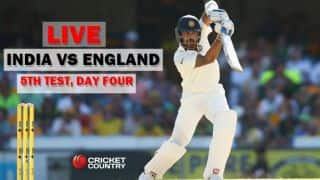 भारत बनाम इंग्लैंड, पांचवां टेस्ट, चौथा दिन(लाइव ब्लॉग): इंग्लैंड 270 रनों से भारत से पीछे